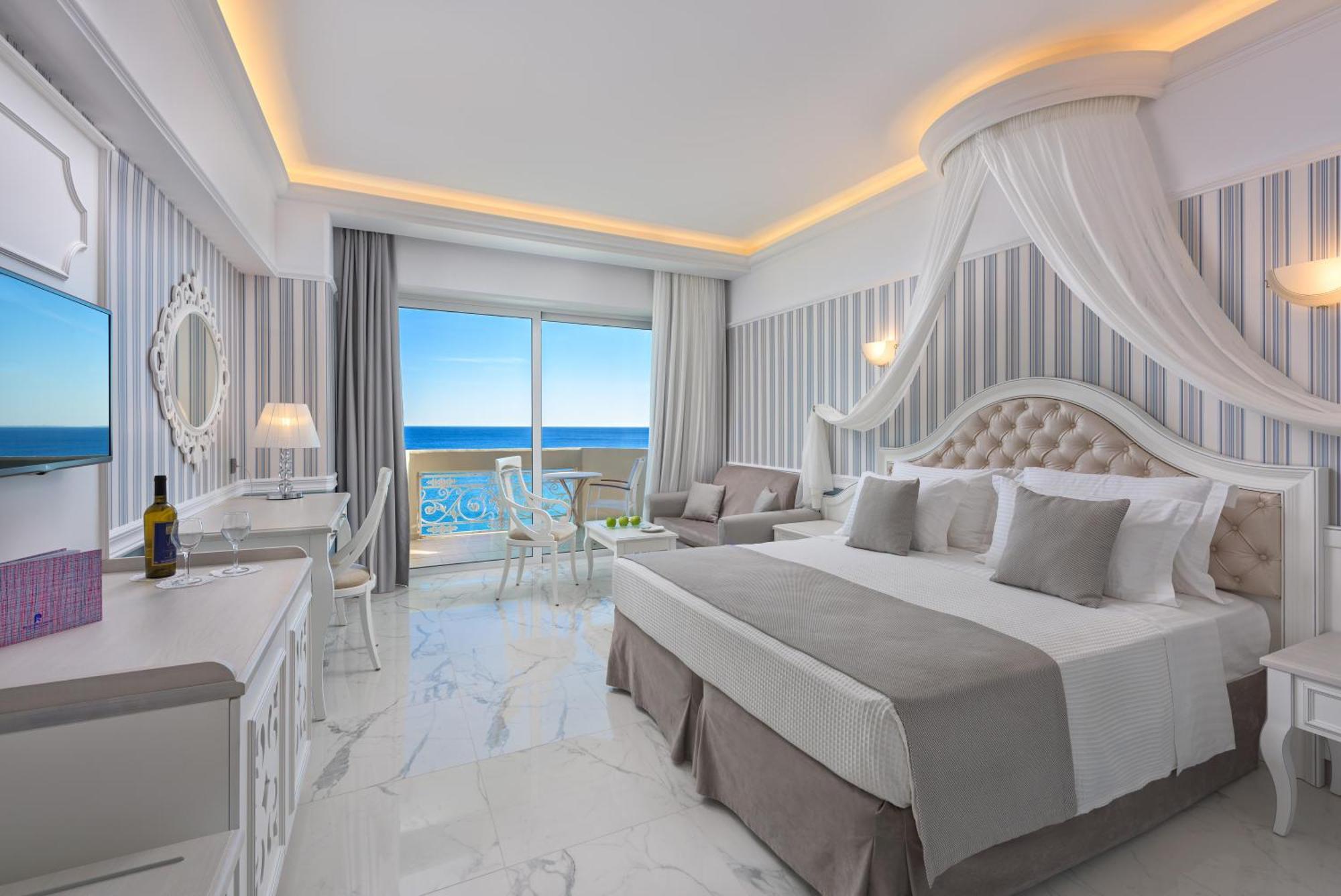 ホテル ロドス パラディウム レジャー ＆ ウェルネス Kallithéa エクステリア 写真 Deluxe Room with Sea View